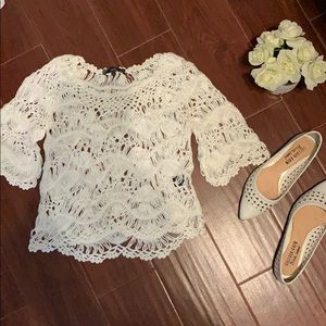 Crochet sweater